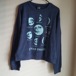 Lunar phases sweatshirt